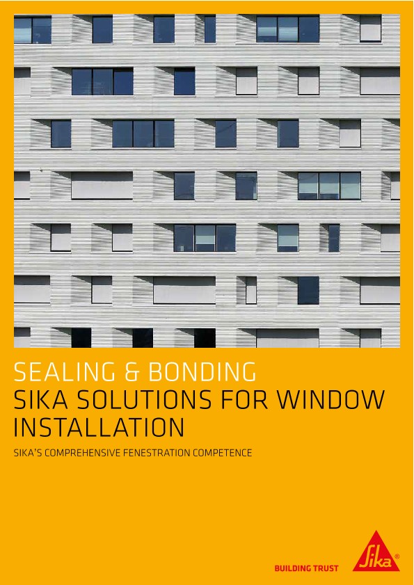 Sika窗户安装解决方案