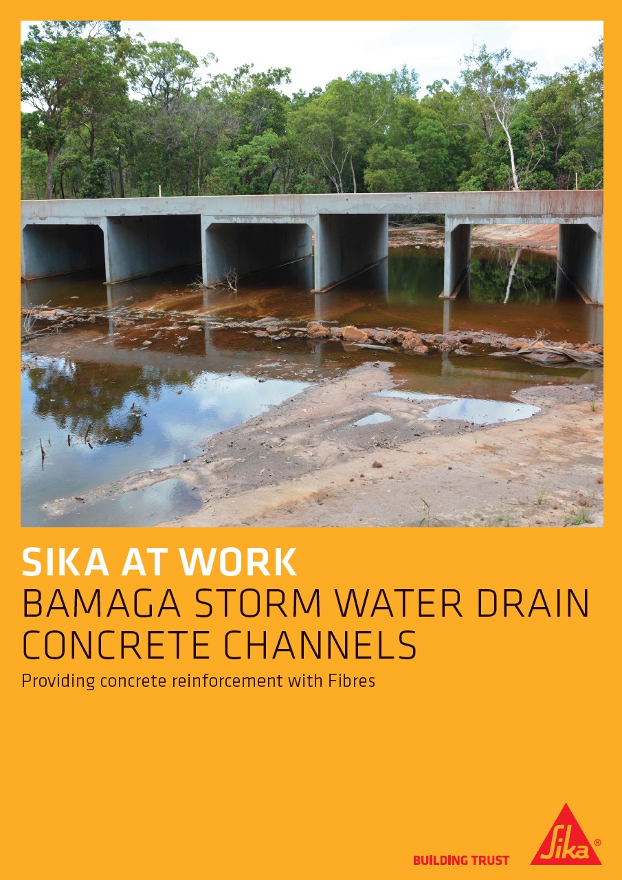 巴马加雨水排水混凝土渠道-纤维增强混凝土