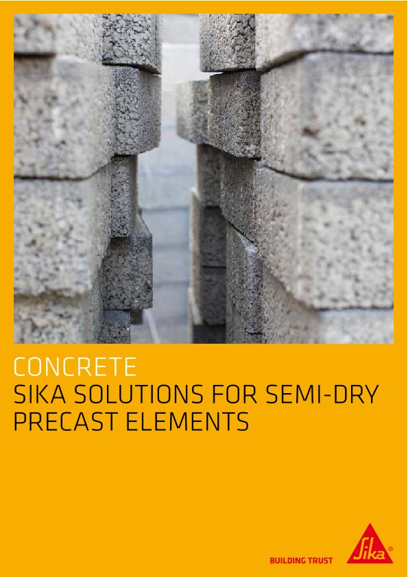 混凝土-半干预制构件的Sika解决方案