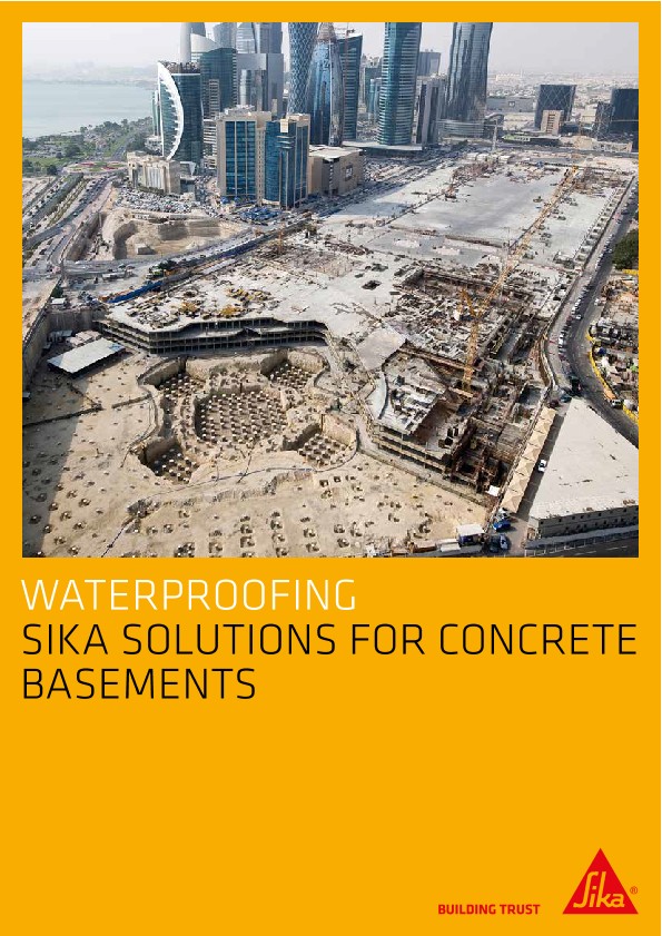 SIKA用于混凝土地基的解决方案