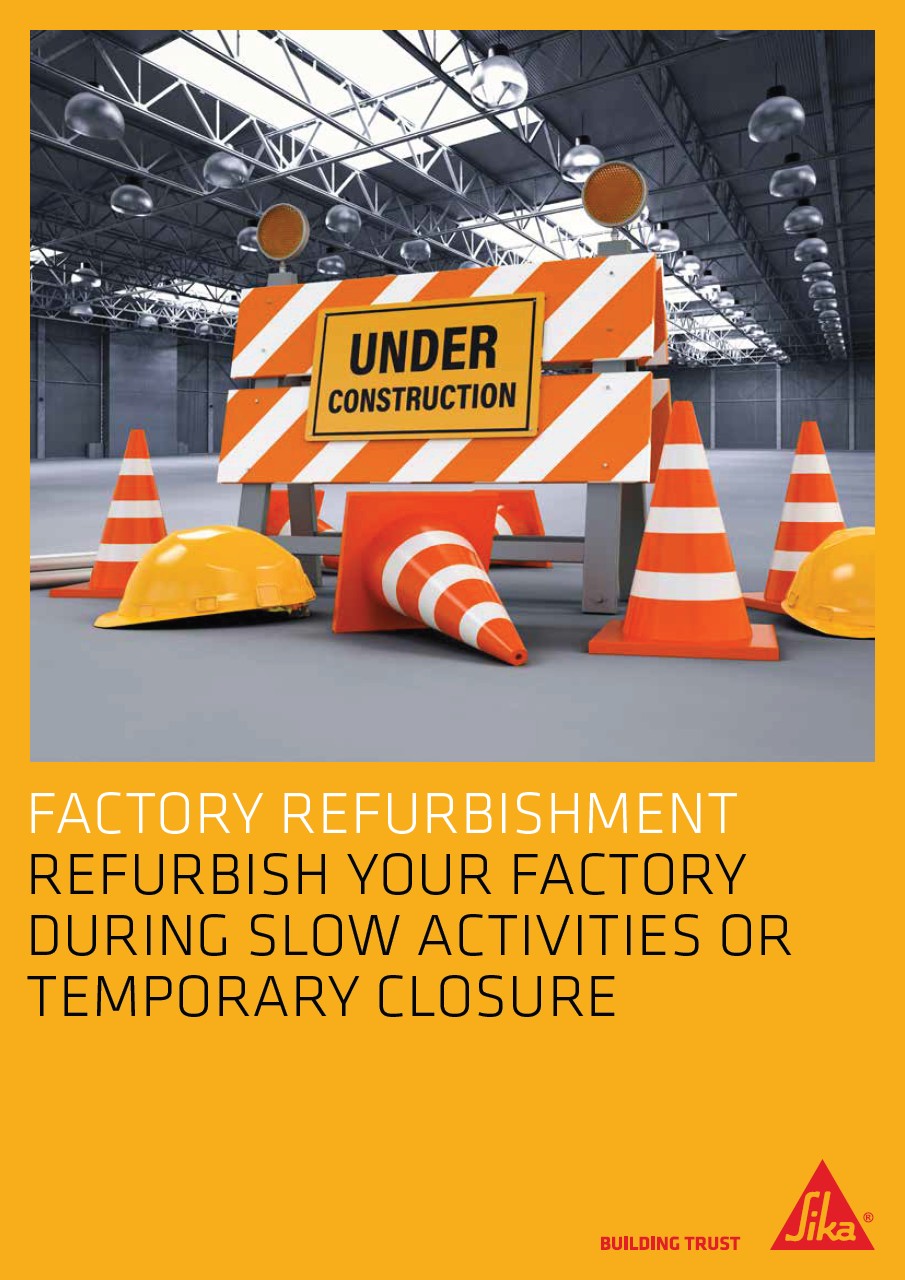 在缓慢活动或临时关闭期间翻新工厂