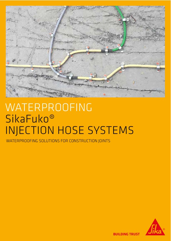 SikaFuko -喷射软管系统